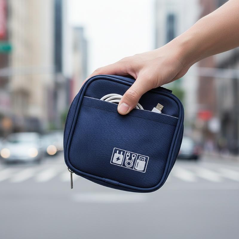 Travel Accessories Organizer Bag - 【F】Sac de rangement portable et étanche