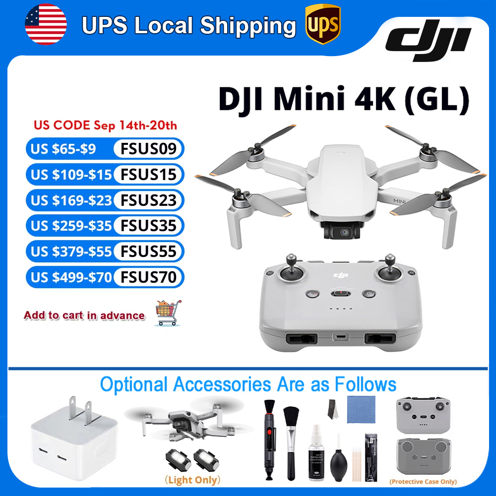 Drone DJI Mini 4K avec accesso - Travel Accessories Long Flight avis et prix