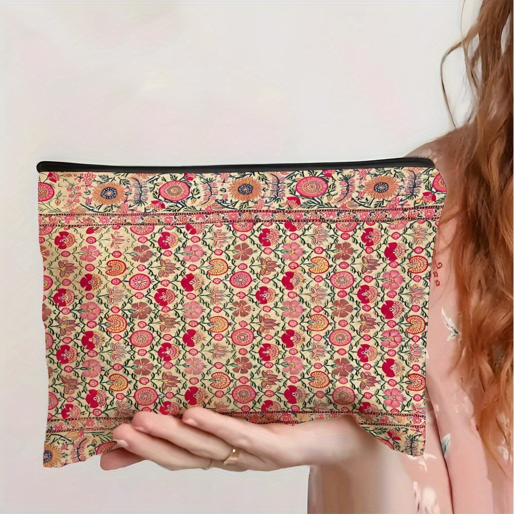 Trousse de maquillage bohème v - Travel Accessories India avis et prix